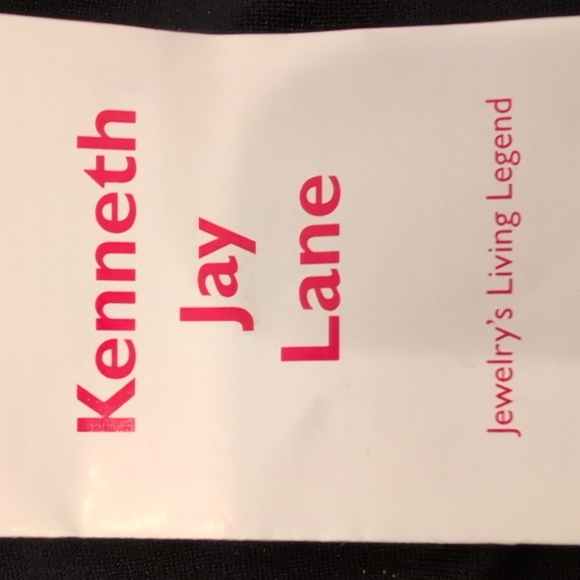 Kenneth Jay Lane Cream Enamel Owl Brooch with Blue and Green Accents - Picture 4 of 5